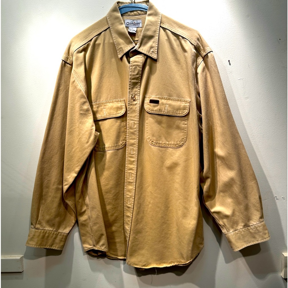 Vintage Carhartt 100% Cotton Button Down - L